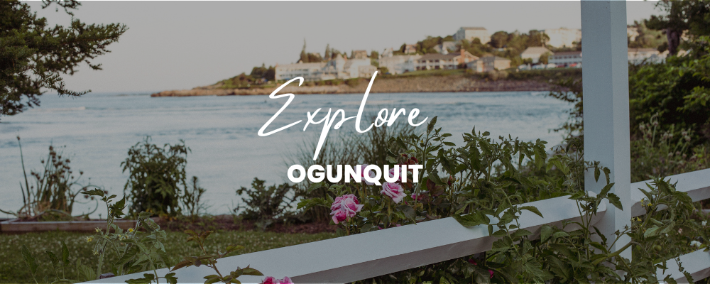 One of the best beaches in Maine is in Ogunquit.